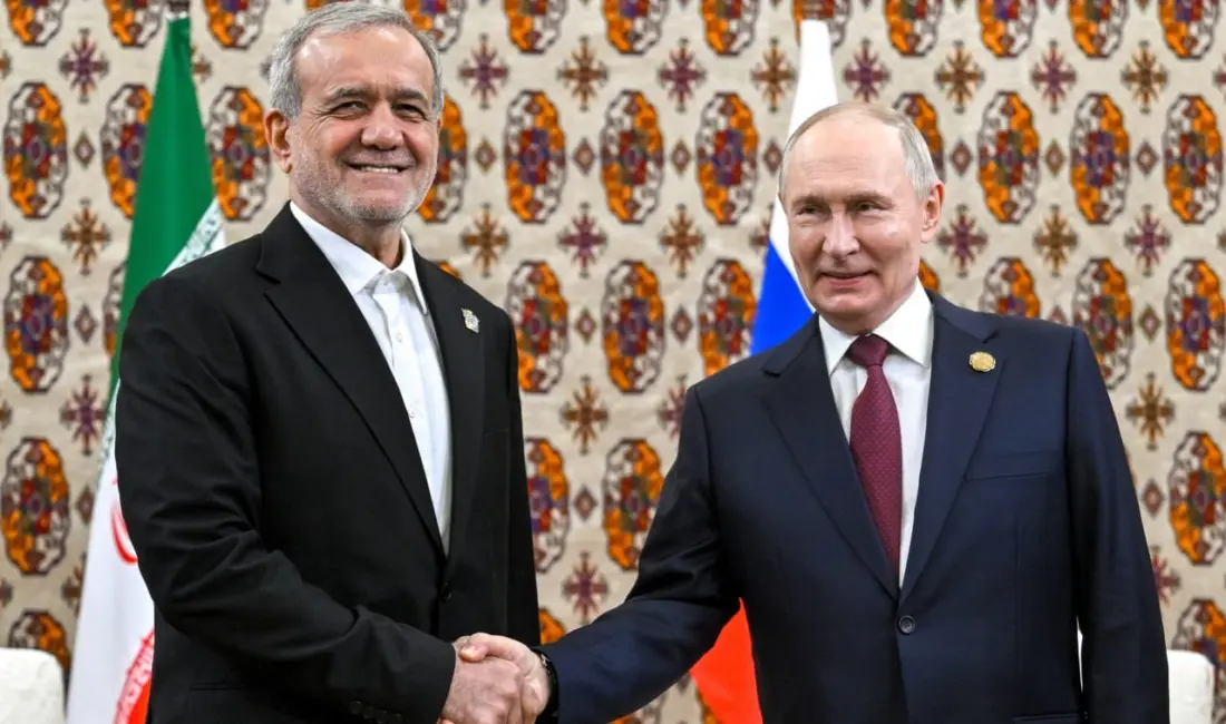 İran Cumhurbaşkanı Mesud Pezeşkiyan, Türkmenistan’da Rusya Devlet Başkanı Vladimir Putin