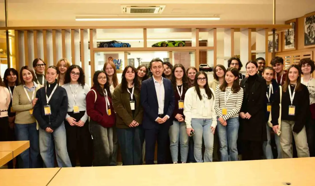 İtalya’dan gelen 20 öğrenci ve 4 öğretmen, Bursa’da Şahinkaya Eğitim