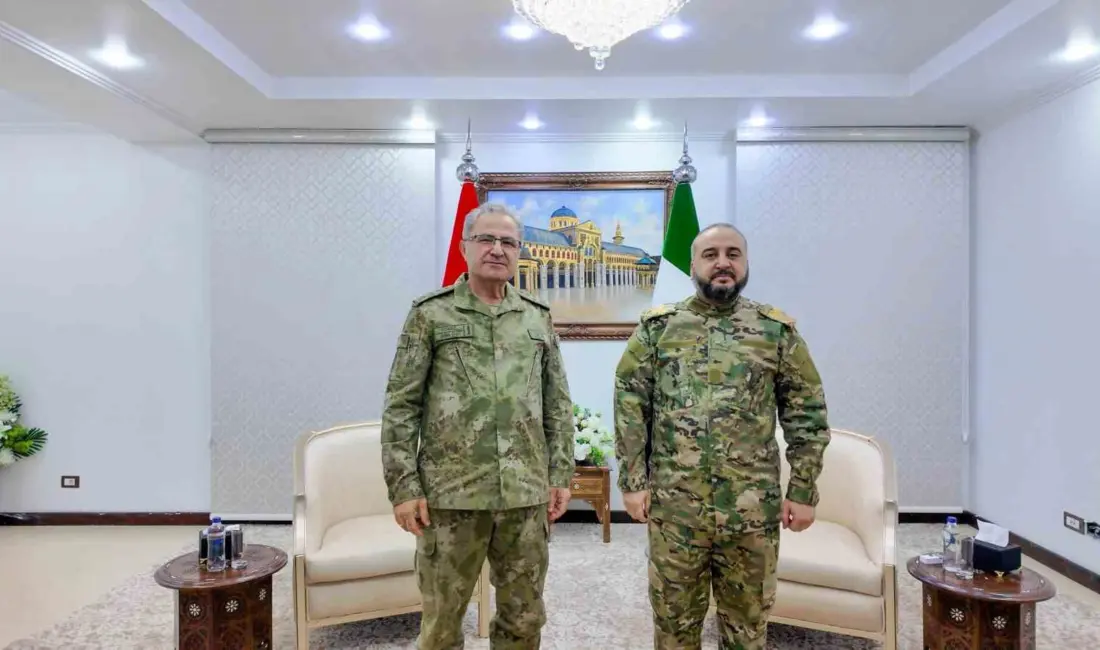Kara Kuvvetleri Komutanı Orgeneral Metin Tokel, Şam’da Suriye Savunma Bakanı