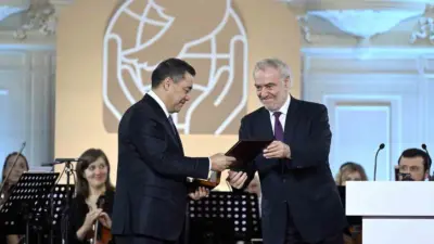 Rusya’nın St. Petersburg kentinde Devlet Başkanı Vladimir Putin’in katıldığı törende,