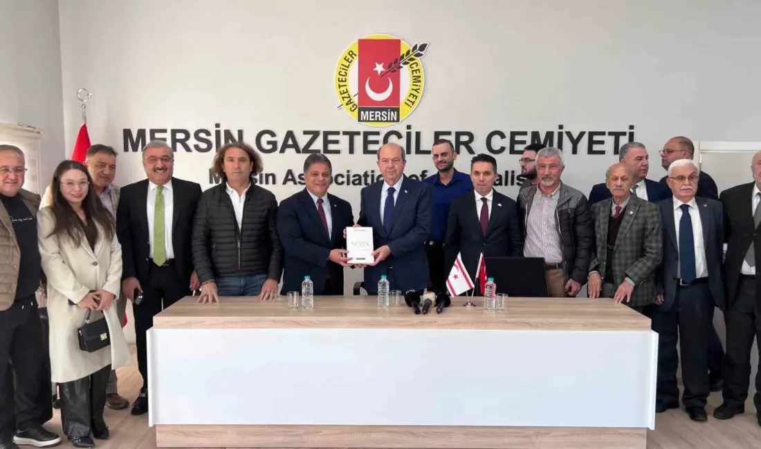 Kuzey Kıbrıs Türk Cumhuriyeti’nin (KKTC) 5’inci Cumhurbaşkanı Ersin Tatar, Mersin