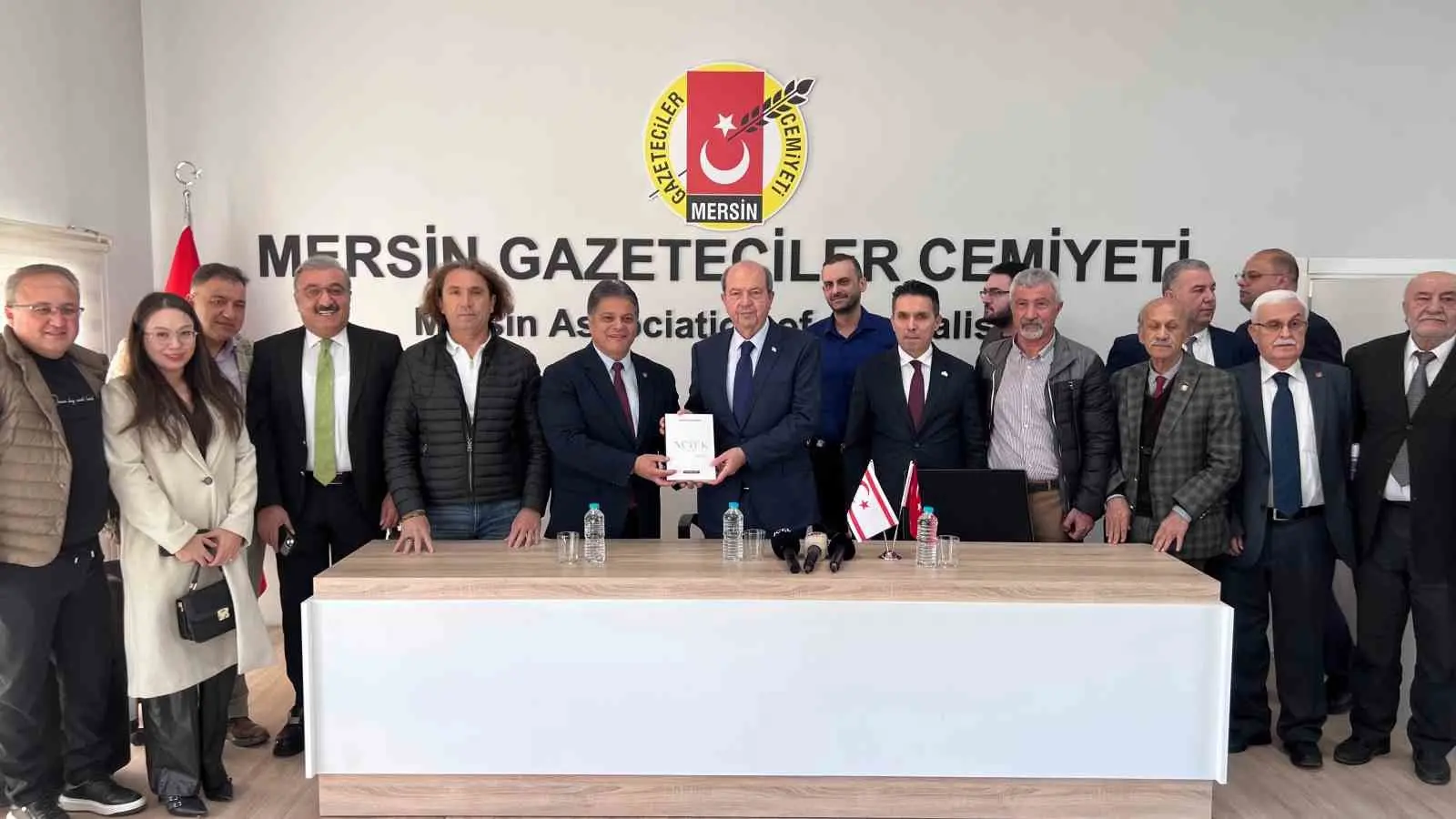 Kuzey Kıbrıs Türk Cumhuriyeti’nin (KKTC) 5’inci Cumhurbaşkanı Ersin Tatar, Mersin