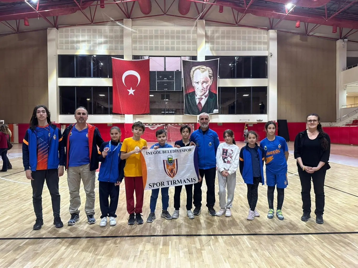 İnegöl Belediye Spor Kulübü spor tırmanış sporcuları, Isparta’da düzenlenen Minik-Küçük-Yıldız
