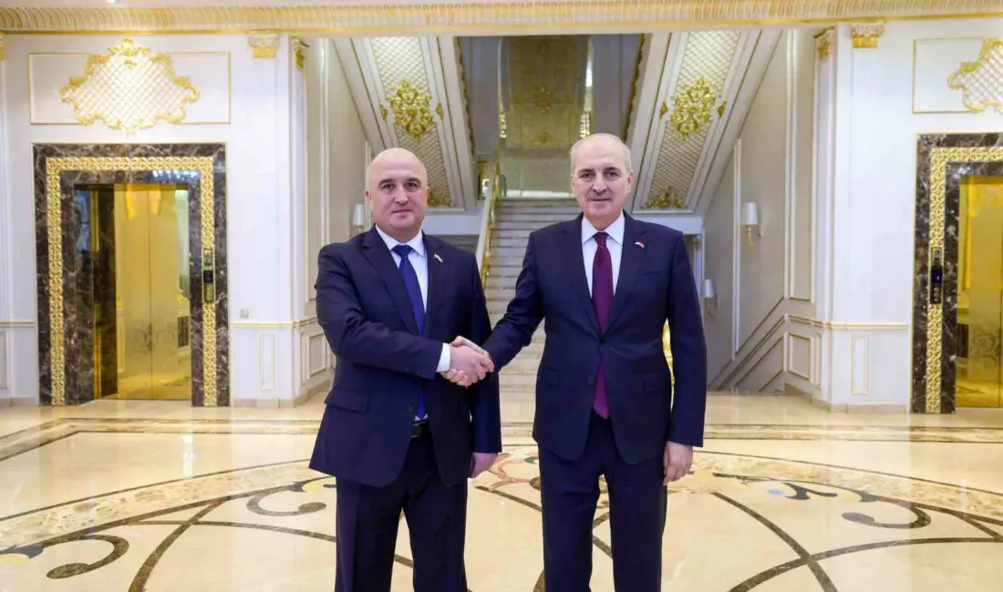 TBMM Başkanı Numan Kurtulmuş, resmi ziyaret gerçekleştirdiği Duşanbe’de Tacikistan Ali