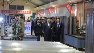 Kuzey Kore lideri Kim Jong-Un, askeri mühimmat fabrikalarını denetleyerek 2026