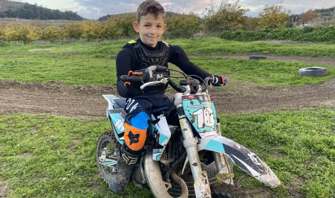 Türkiye Motokros Şampiyonası’nın 2025 sezon finali Hayrabolu’da yapılırken, 50cc Mini