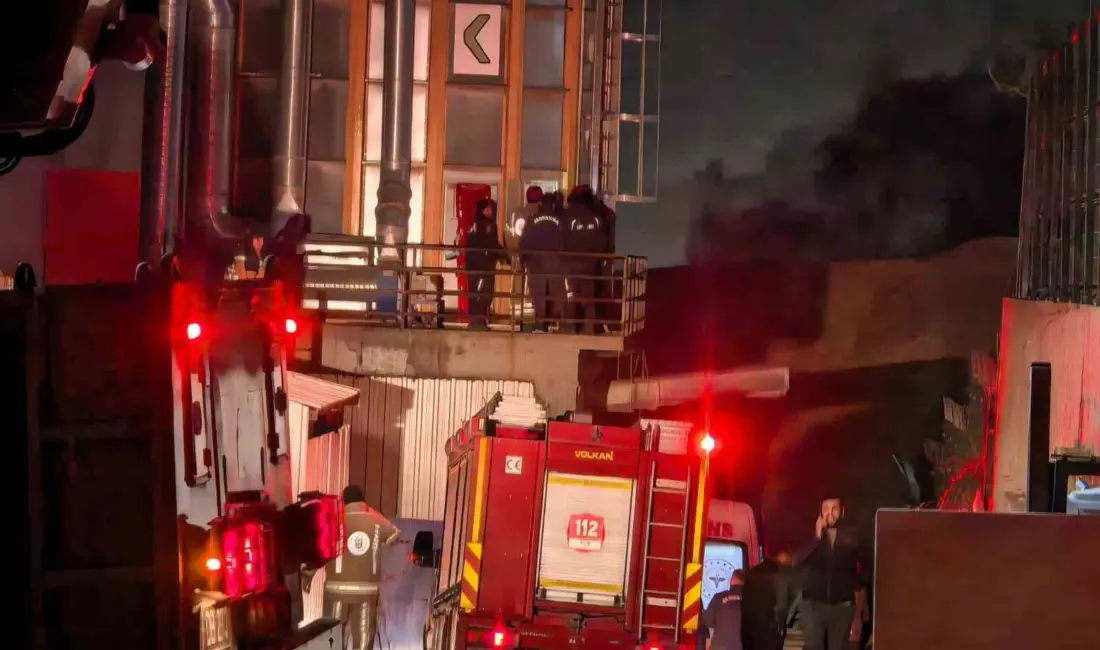 Bursa’nın İnegöl ilçesinde faaliyet gösteren bir mobilya fabrikasında meydana gelen