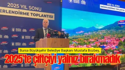 Bursa Büyükşehir Belediye Başkanı Mustafa Bozbey, bu yıl içinde 15