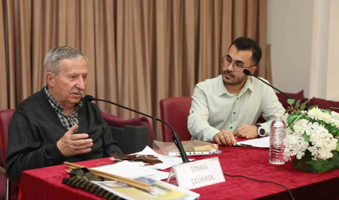 Nilüfer Belediyesi’nin düzenlediği “Bursa’nın Değerleri” söyleşisine konuk olan Karagöz ustası