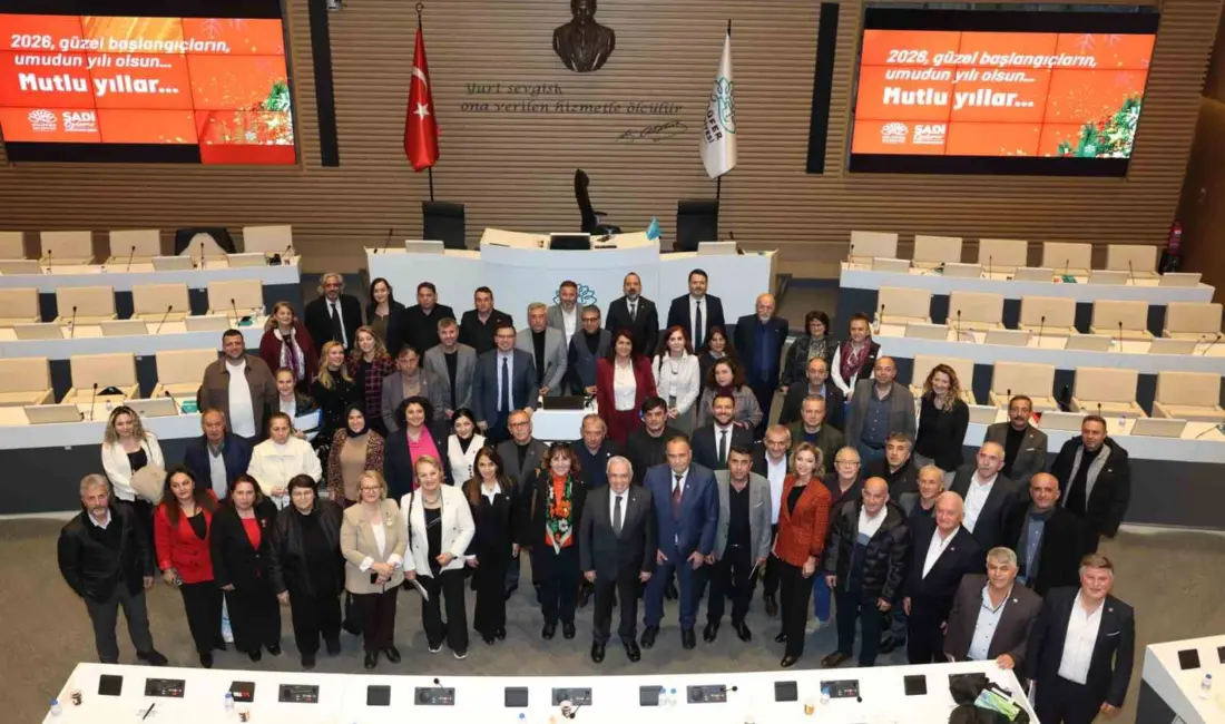 Nilüfer Belediye Başkanı Şadi Özdemir, yılın son muhtarlar buluşmasında Nilüfer’de