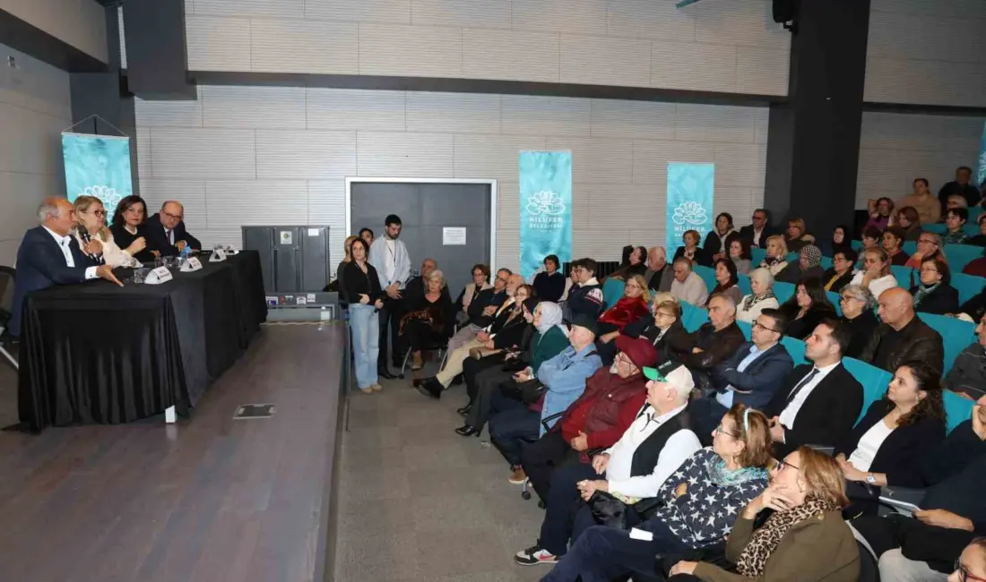 Nilüfer Belediyesi’nin düzenlediği seminerde Alzheimer hastalığının evreleri, korunma yolları ve