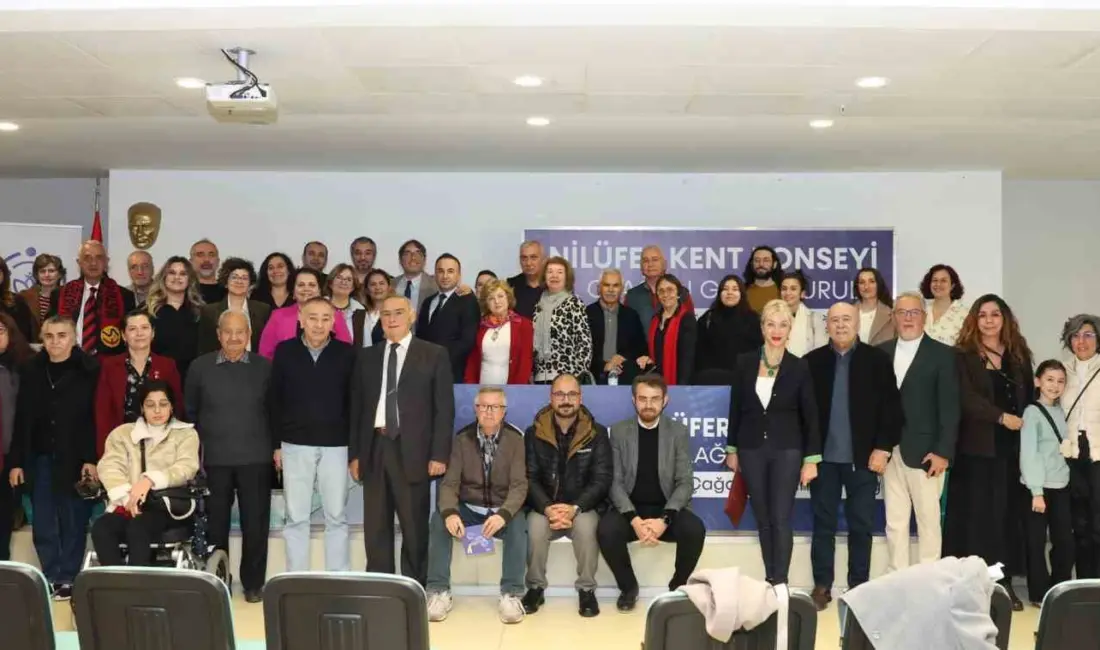 Nilüfer Kent Konseyi’nin 29’uncu Olağan Genel Kurulu, dijitalleşmenin yalnızca bir