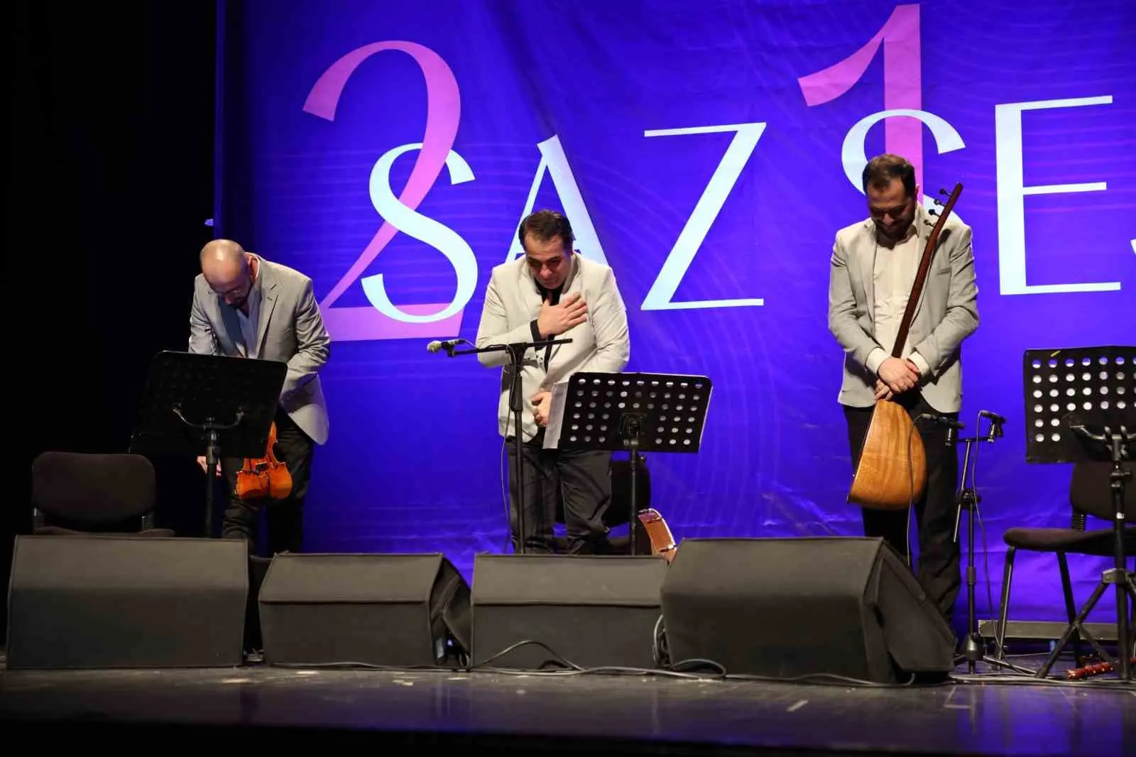 Nilüfer Belediyesi tarafından düzenlenen 2Saz 1Ses projesi kapsamındaki ‘Ustalara Saygı’