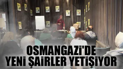 Osmangazi Belediyesi’nin ülkemize yeni şairler kazandırmak ve şiir yazmayı sevdirmek