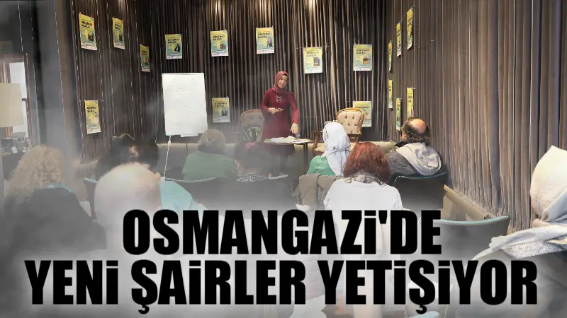 Osmangazi Belediyesi’nin ülkemize yeni şairler kazandırmak ve şiir yazmayı sevdirmek