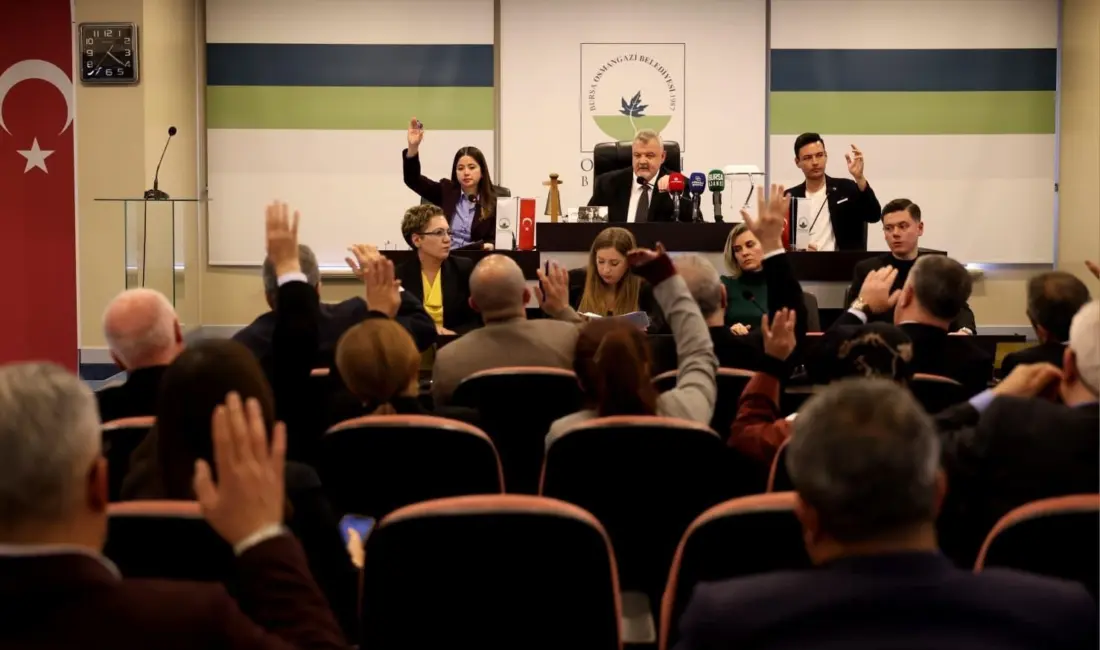 Osmangazi Belediye Meclisi’nin Aralık Ayı Olağan Meclis Toplantısı, Osmangazi Belediye
