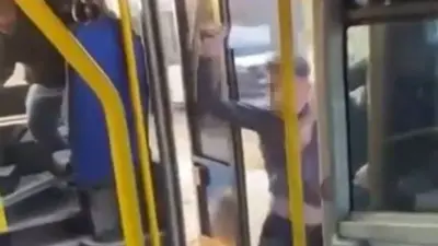 Bursa’nın Nilüfer ilçesinde şehir içi yolcu otobüsünde “yer verme” meselesi