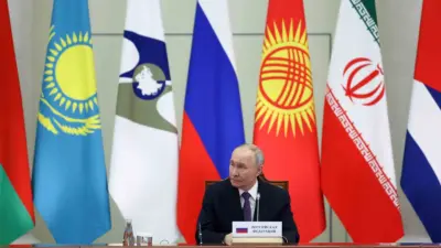 Rusya Devlet Başkanı Vladimir Putin, Avrasya Ekonomik Birliği’nin çok kutuplu