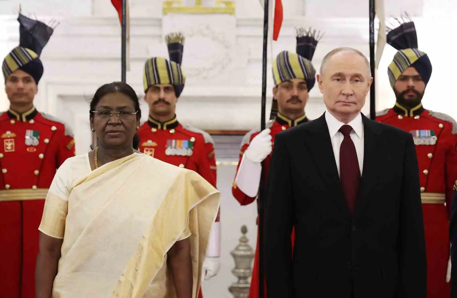 Rusya Devlet Başkanı Vladimir Putin, resmi ziyaret kapsamında bulunduğu Hindistan’da