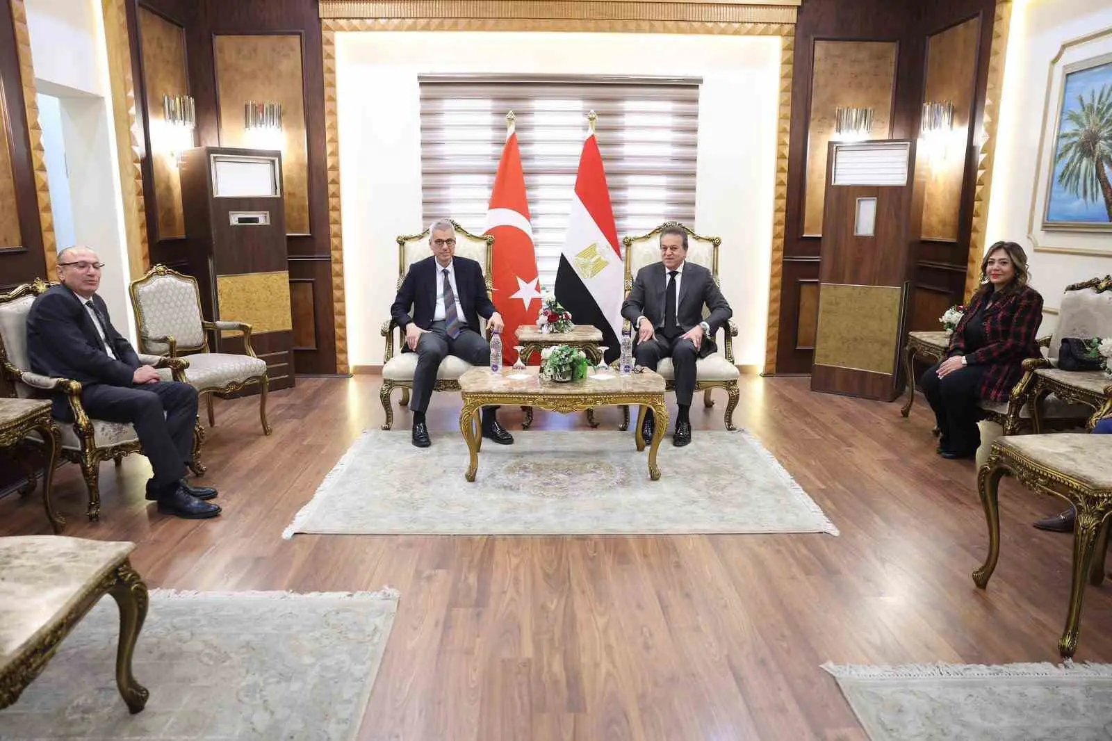 Sağlık Bakanı Kemal Memişoğlu, Mısır’a düzenlediği resmi ziyaret kapsamında Mısır