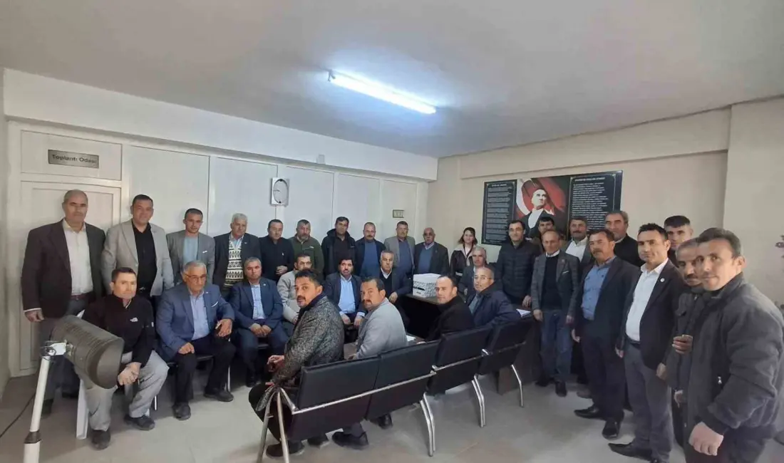 Selendi Sosyal Yardımlaşma ve Dayanışma Vakfı mütevelli heyetine muhtar üyeler