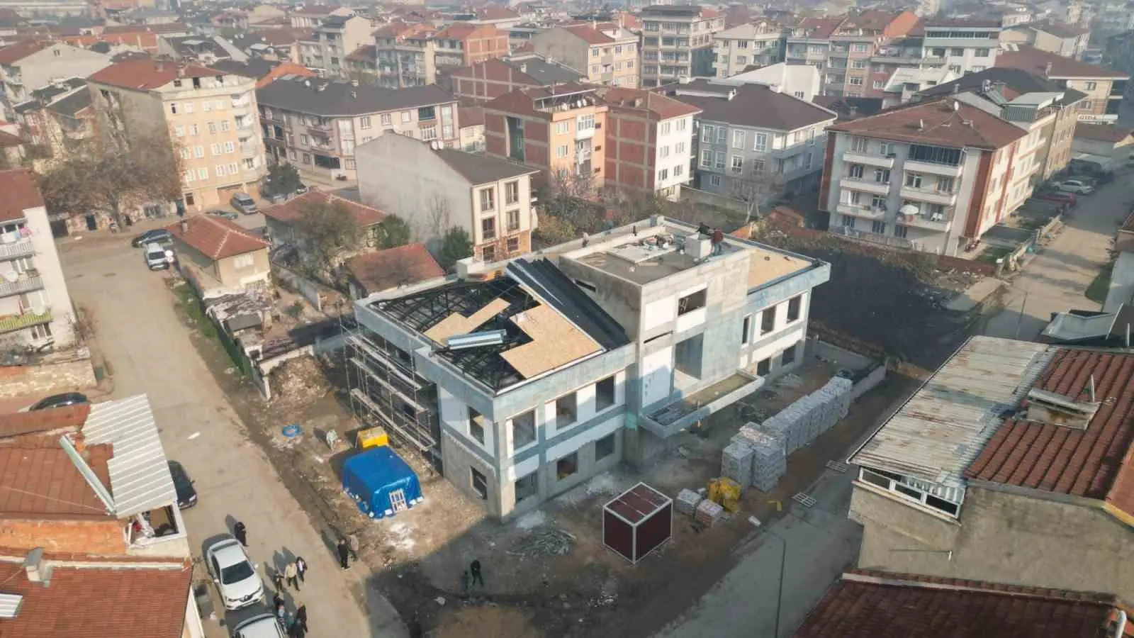 Süleymaniye Mahallesinde İnegöl Belediyesi’nin tahsis ettiği arsa üzerinde Sağlık Bakanlığı