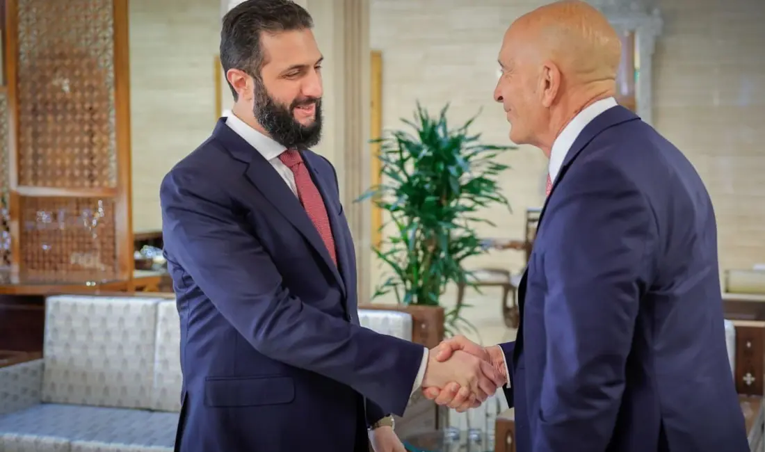 Suriye Devlet Başkanı Ahmed eş-Şara, ABD’nin Ankara Büyükelçisi ve Suriye