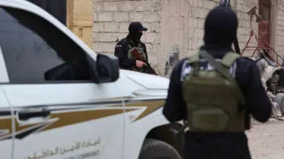 Suriye’nin Şam kırsalı bölgesinde emniyet güçleri tarafından düzenlenen operasyonda, terör