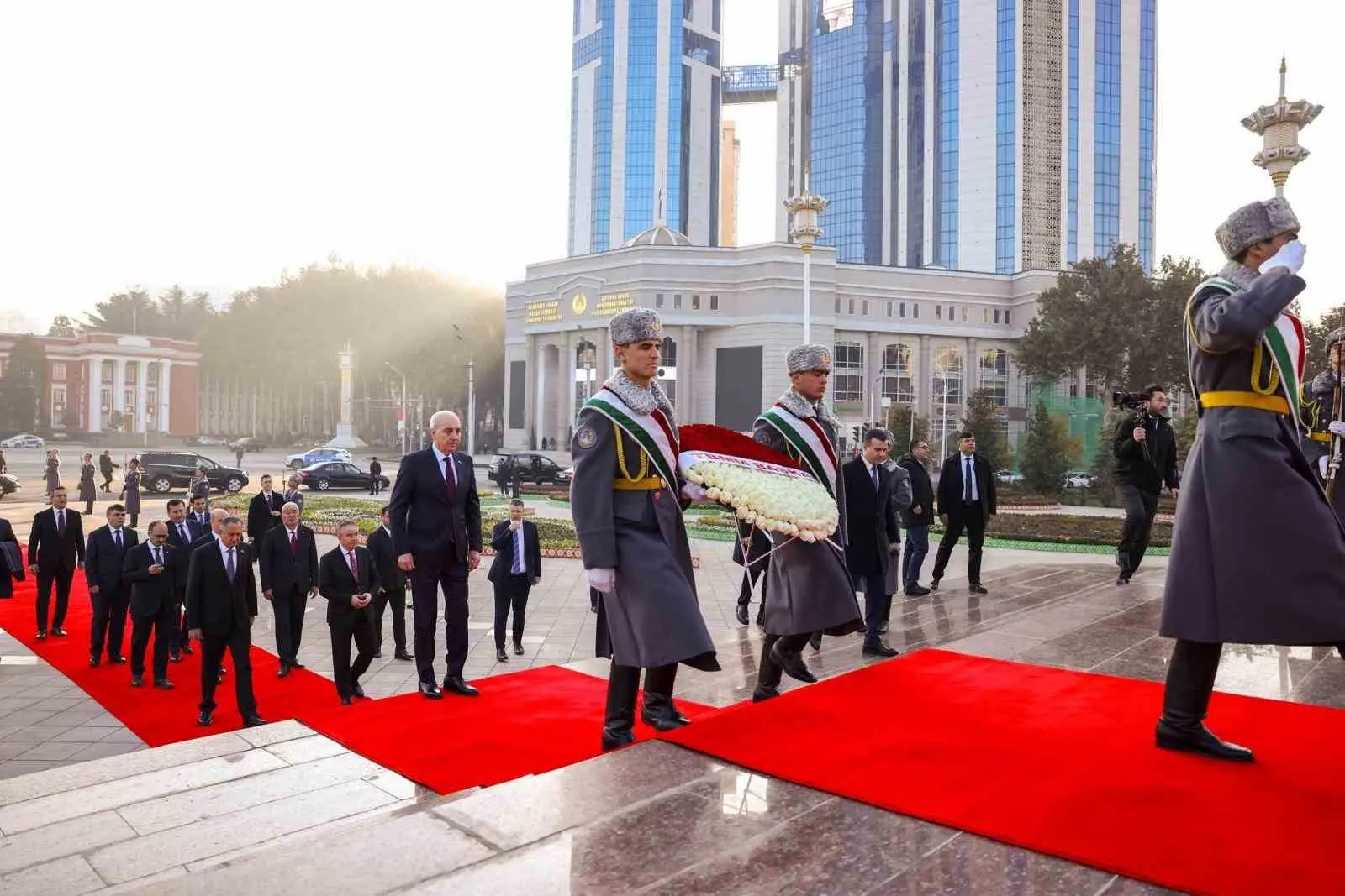 Türkiye Büyük Millet Meclisi (TBMM) Başkanı Numan Kurtulmuş, resmi ziyaret