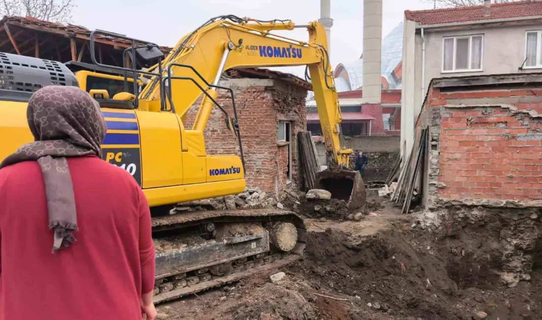 Bursa’nın İnegöl ilçesinde site inşaatı için yapılan temel kazısında tarihi