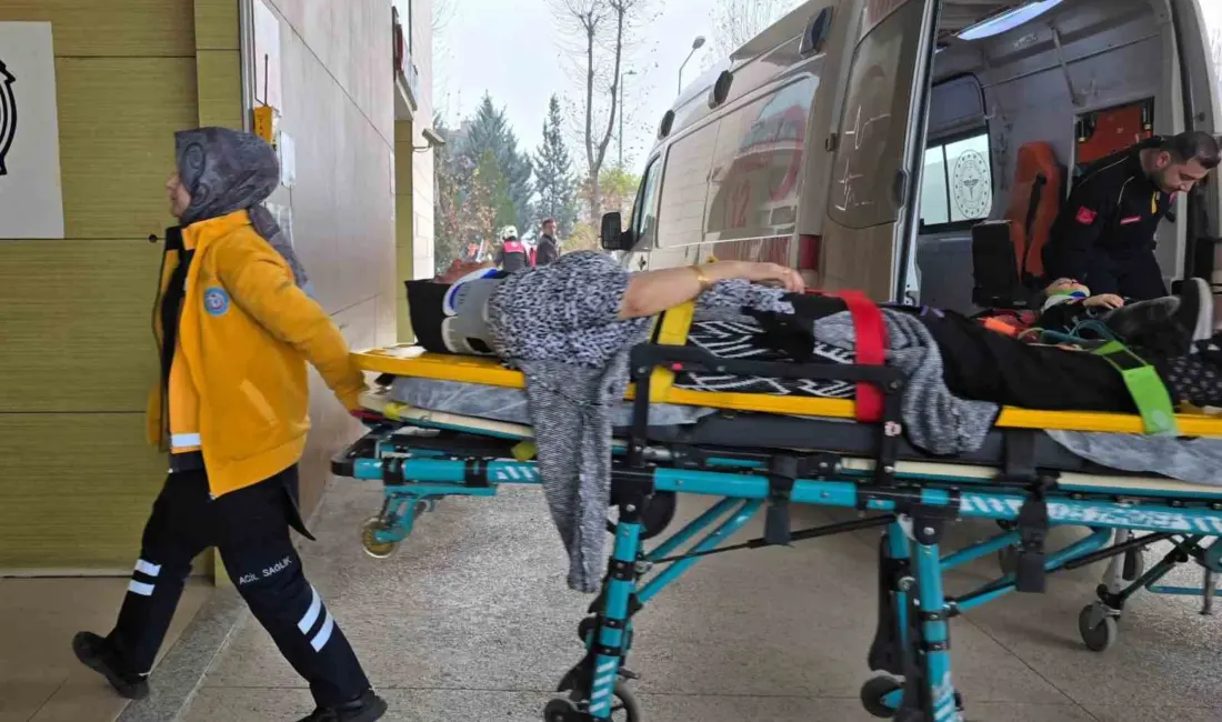 Bursa’nın İnegöl ilçesinde kontrolden çıkan hafif ticari aracın ağaca çarptığı