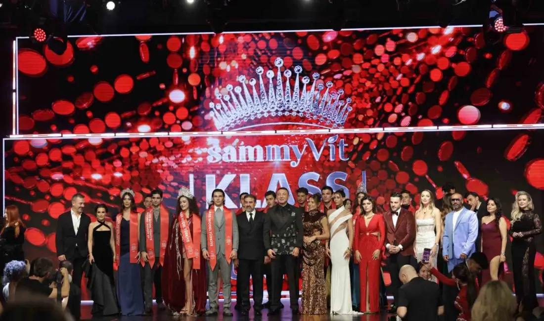 Türkiye güzeli seçildi. SammyVit Klass Model Türkiye 2025’te 19 kadın