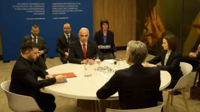 Hollanda’nın Lahey kentinde Rusya’nın işgali nedeniyle Ukrayna’da meydana gelen zararın