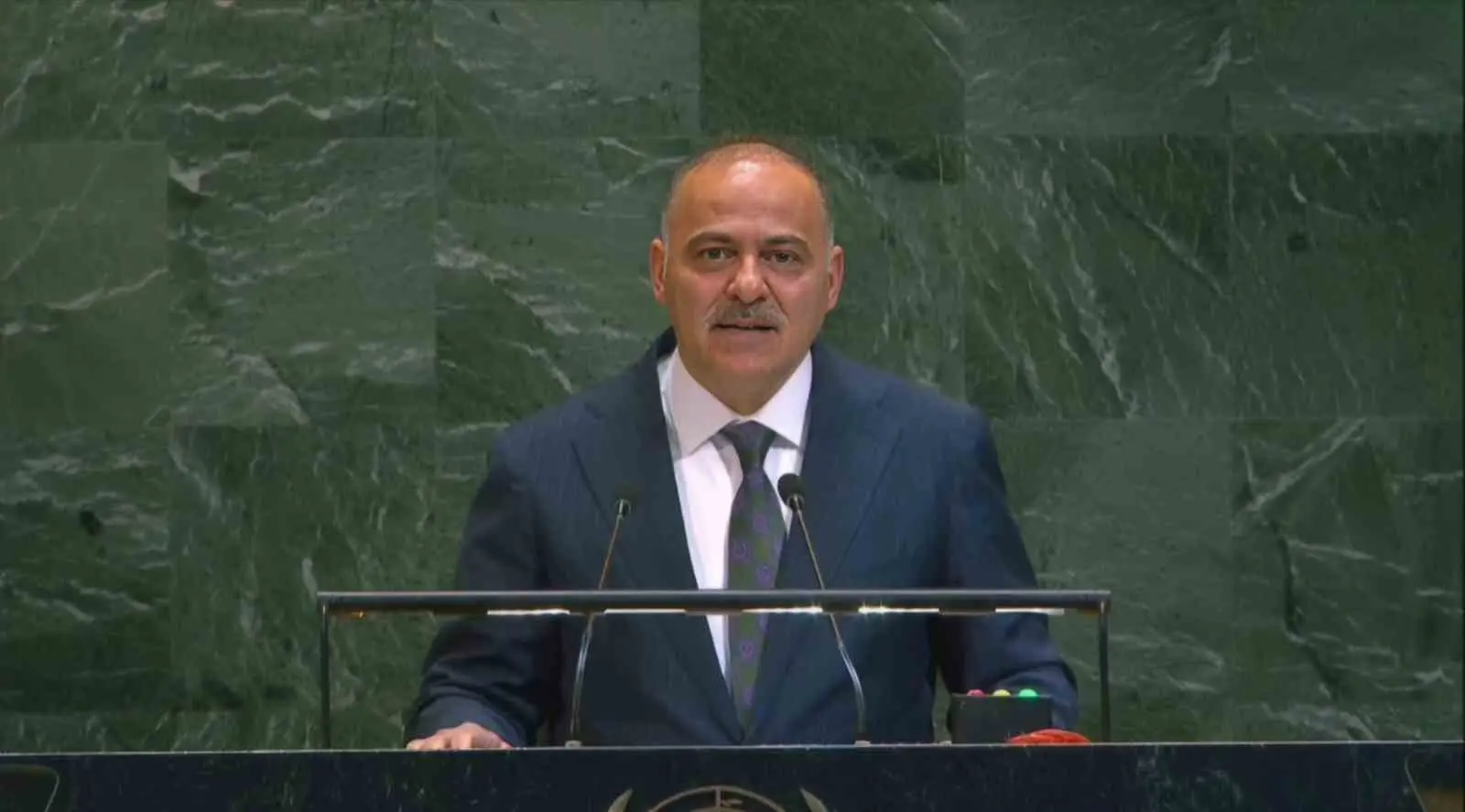 Ulaştırma ve Altyapı Bakan Yardımcısı Ömer Fatih Sayan, Birleşmiş Milletler