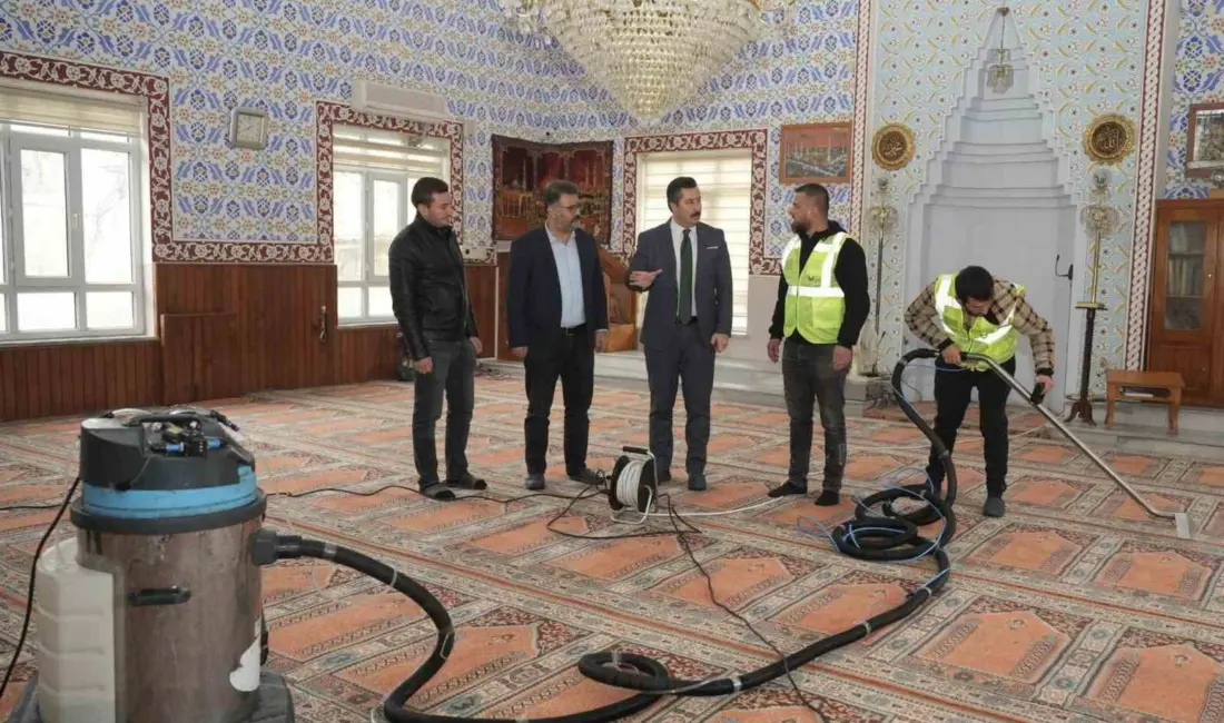 Yenişehir’de vatandaşların ibadetlerini temiz, sağlıklı ve huzurlu bir ortamda gerçekleştirebilmeleri