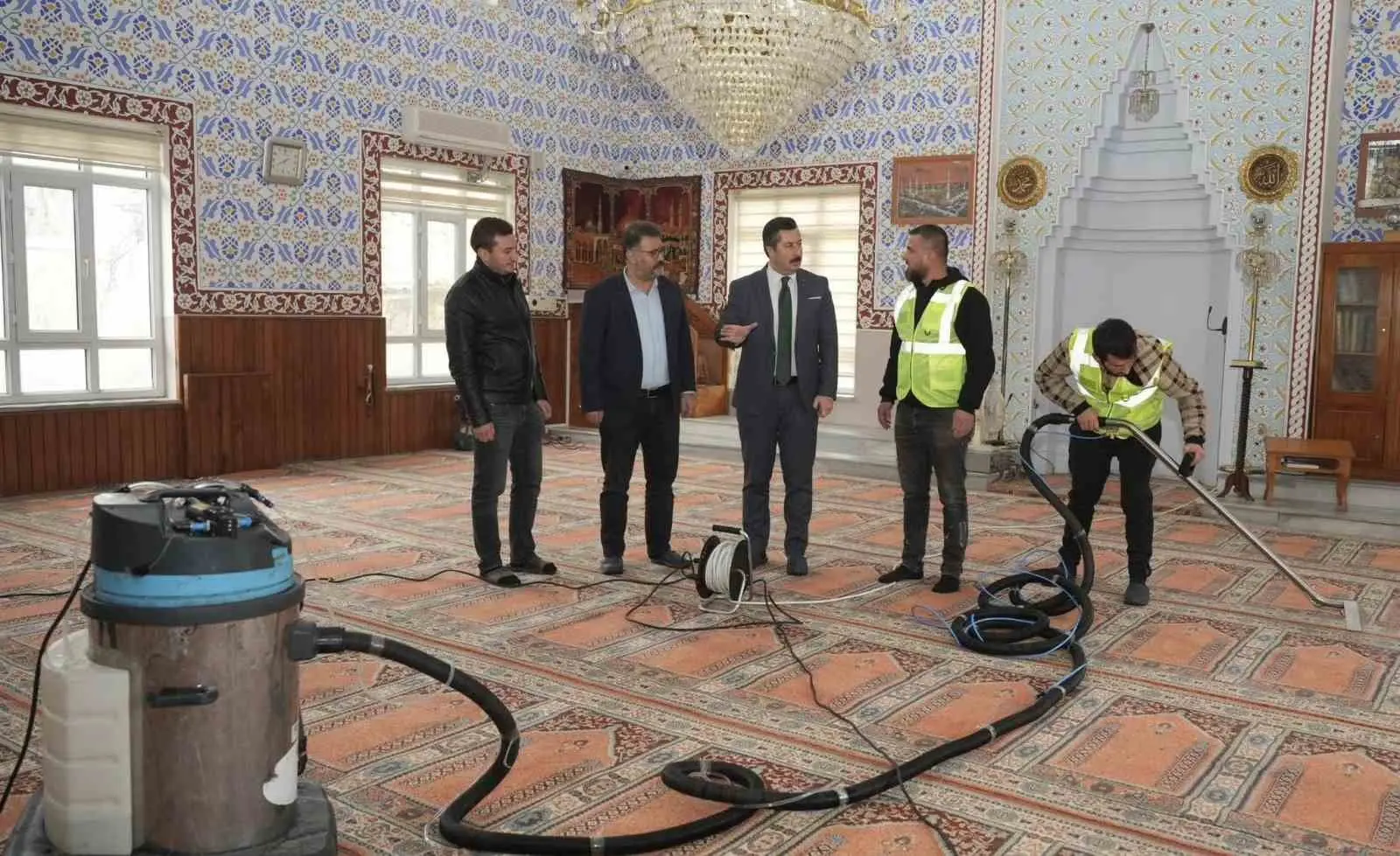 Yenişehir’de vatandaşların ibadetlerini temiz, sağlıklı ve huzurlu bir ortamda gerçekleştirebilmeleri