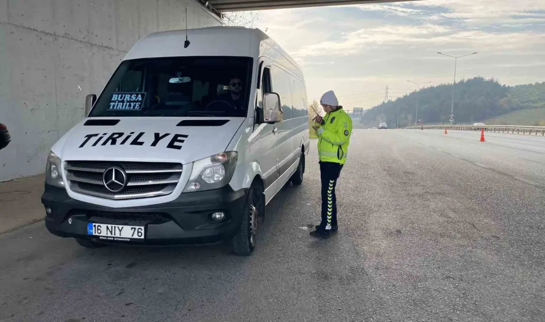 Bursa’nın Mudanya ilçesinde yılbaşı öncesi vatandaşların huzur ve güvenliğinin sağlanması