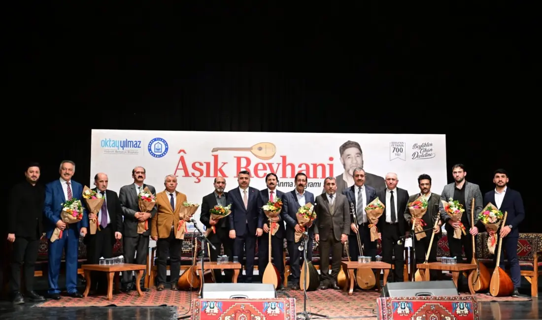 Yıldırım Belediyesi, aşıklık geleneğinin önemli isimlerinden büyük ozan Aşık Reyhani’yi