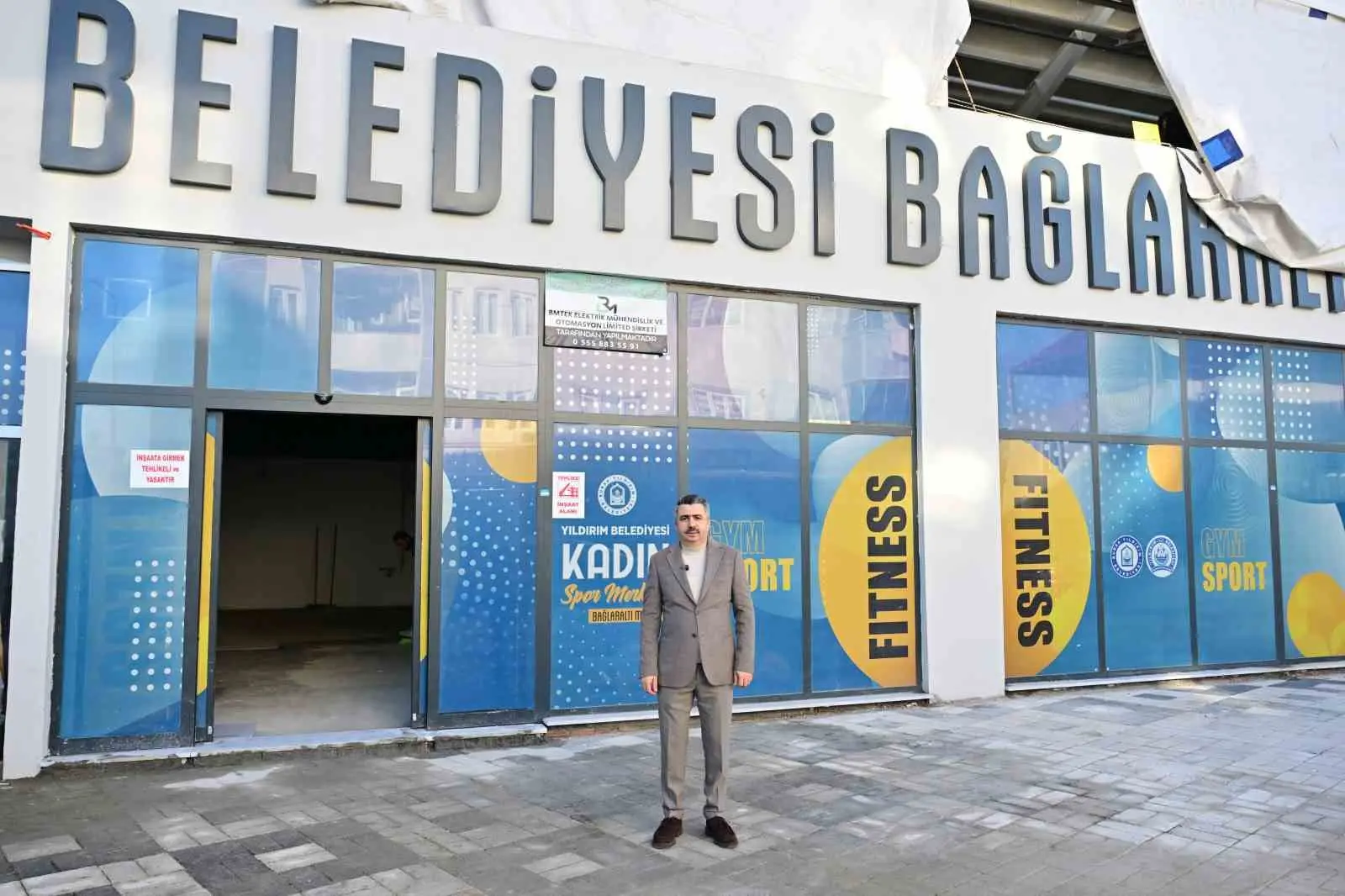 Yıldırım Belediyesi tarafından ilçeye kazandırılacak olan Bağlaraltı Kadın Spor Merkezi