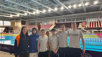 Balıkesir’deki 12 ve üzeri yaş Baraj Geçme müsabakalarında Kerem Çötok