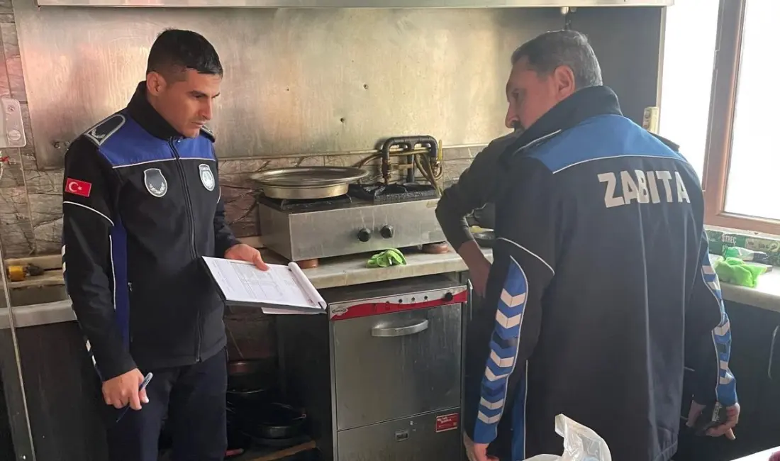 İnegöl Belediyesi Zabıta Müdürlüğü, yılbaşı öncesi İlçe Tarım Müdürlüğü ile