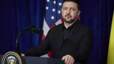 Ukrayna Devlet Başkanı Vladimir Zelenskiy, Ukrayna’nın Rusya’nın Novgorod bölgesindeki Rusya