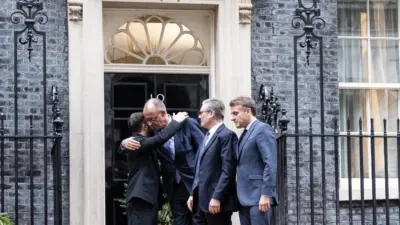 Ukrayna Devlet Başkanı Valdimir Zelenskiy, İngiltere, Fransa ve Almanya’nın oluşturduğu