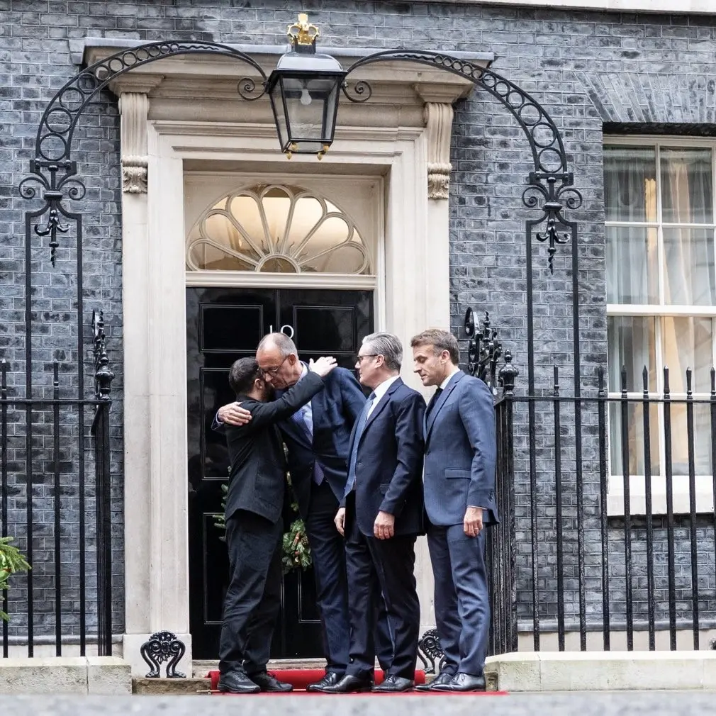 Ukrayna Devlet Başkanı Valdimir Zelenskiy, İngiltere, Fransa ve Almanya’nın oluşturduğu