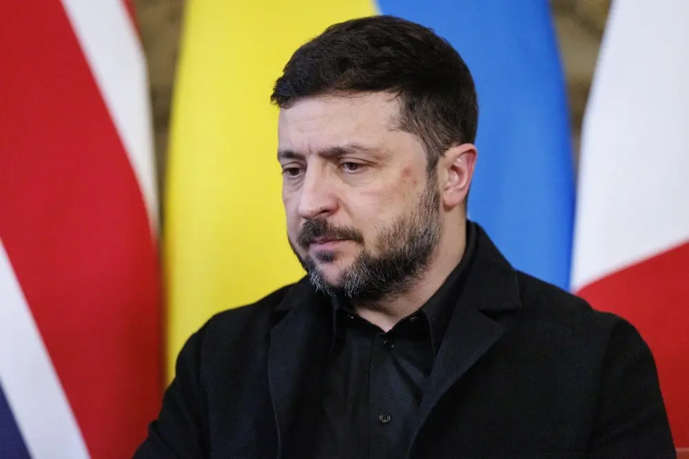 Ukrayna Devlet Başkanı Vladimir Zelenskiy, Rusya ile sağlanacak barışta gündemde