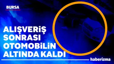 Bursa’da alışveriş yaptıktan sonra yolun karşısına geçmek isteyen yaşlı adam,