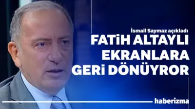 Gazeteci Fatih Altaylı, YouTube kanalında yaptığı bir yayındaki sözleri nedeniyle