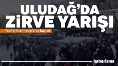 Kış turizminin önemli merkezlerinden Uludağ’a çıkmak isteyen vatandaşlar, sabahın erken