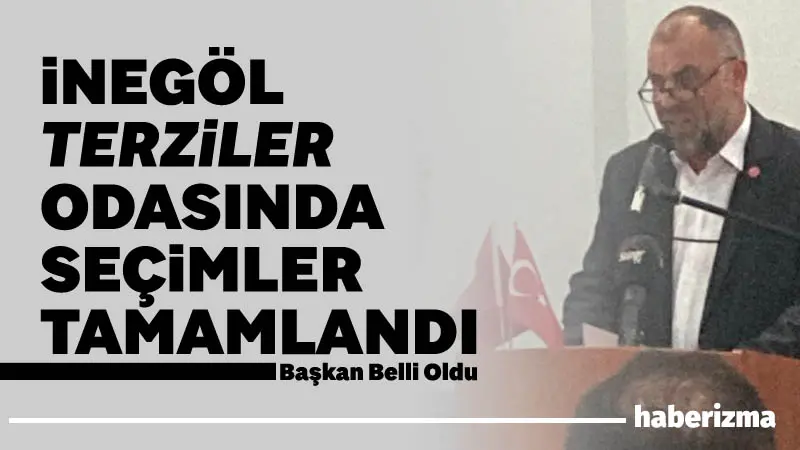 İnegöl Terziler ve İşçiler Esnaf ve Sanatkârlar Odası seçimleri gerçekleştirildi.