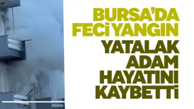 Bursa’nın Karacabey ilçesinde 4 katlı bir apartmanın birinci katında yalnız